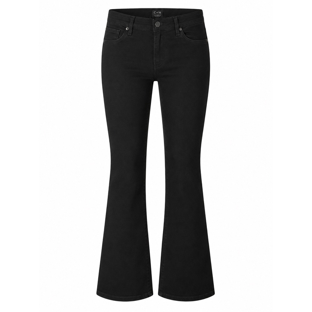 Citizens of Humanity‎ Fleetwood Flare Jeans Womens 30 Black High Rise 70s Retro